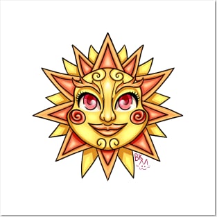 Smiling Sun Posters and Art